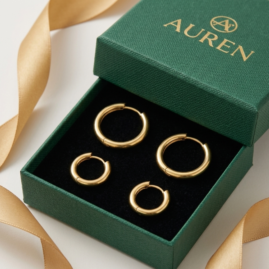 Golden Elegance Earrings