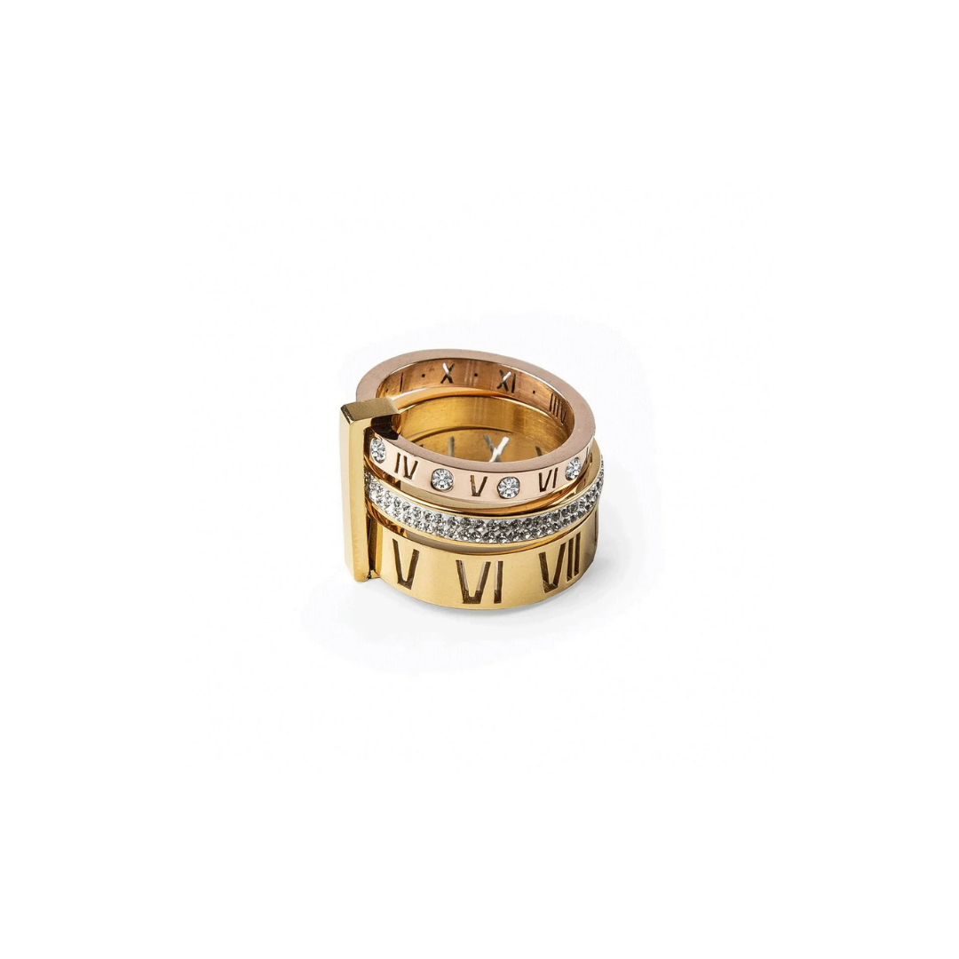 Luna Radiance Ring Gold Plated 18k